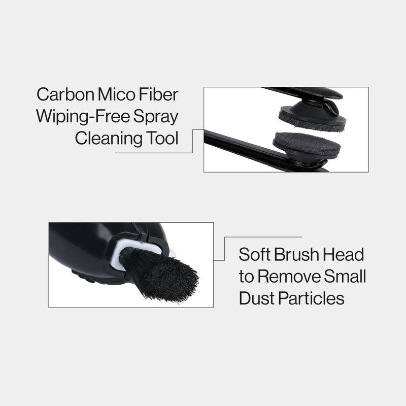 SUNGLASSES CLEANING KIT // BLACK