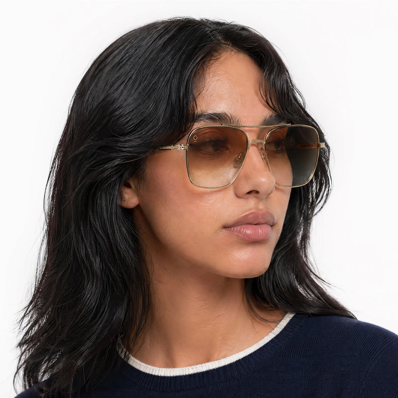 LUCIANO // GOLD BROWN