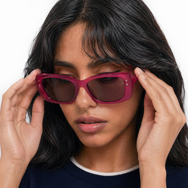 MISHA // TRANSPARENT PINK