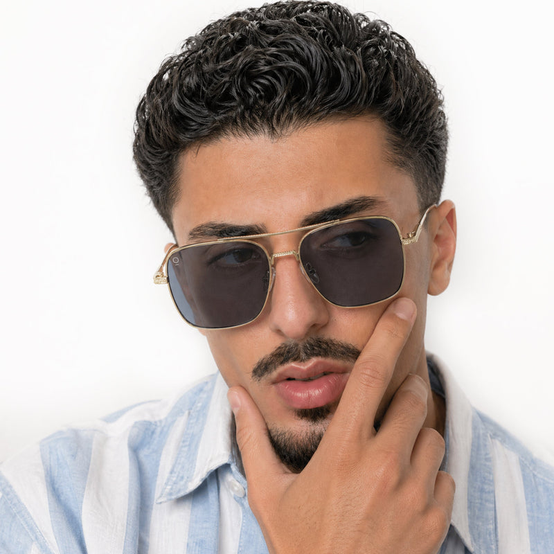 LUCIANO // GOLD BLACK